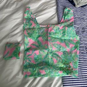 Lilly Pulitzer “Shop Local” tote